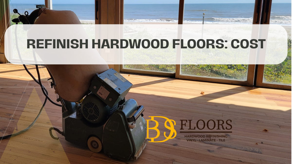 refinish hardwood floors: Cost